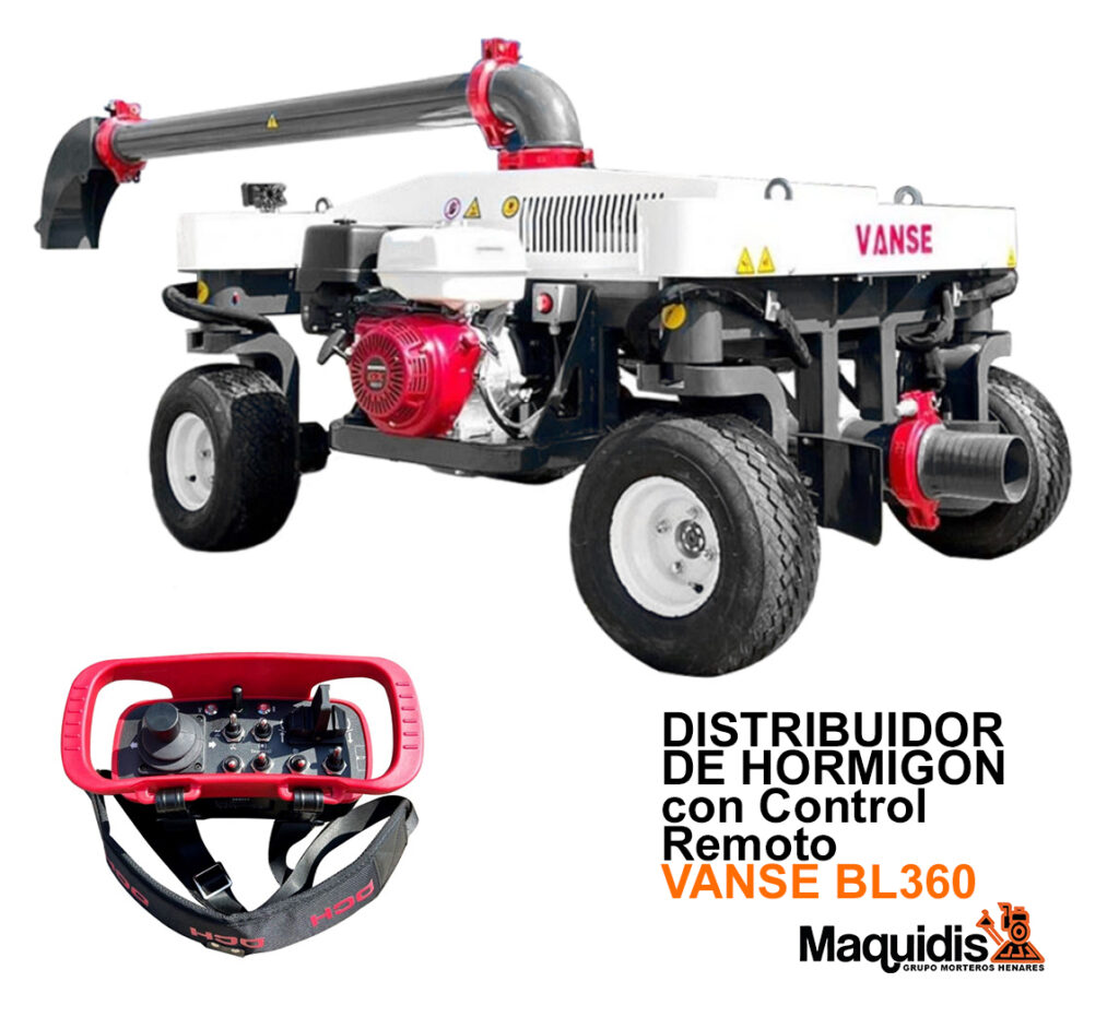 Detalle distribuidor hormigon vanse BL360 - Maquidis - Grupo Morteros Henares Detalle-distribuidor hormigon vanse BL360