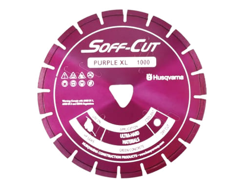 Disco corte hormigón fresco SOFF-CUT XL 3000 Morado