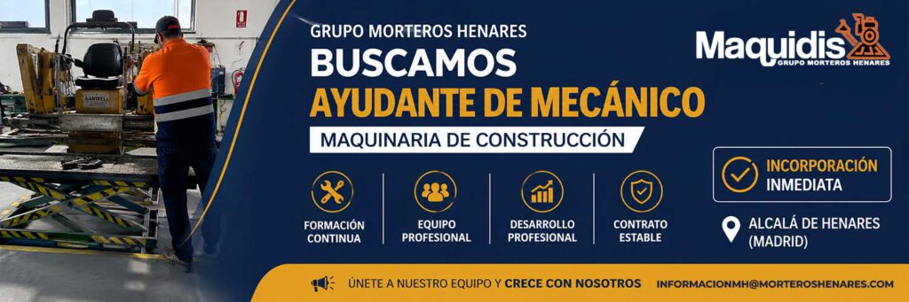 empleo ayudante mecánico