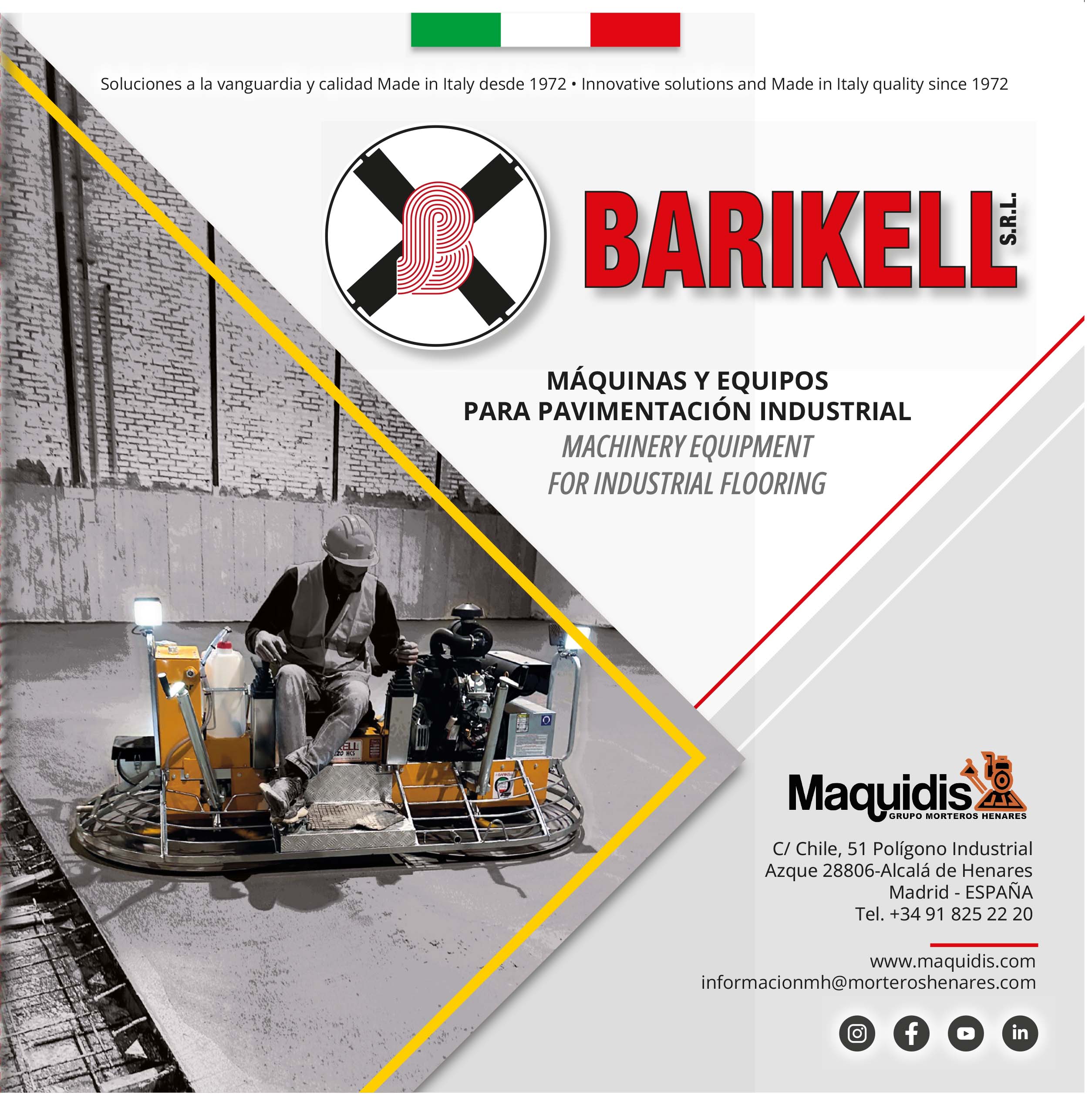 maquinaria barikell - Maquidis - Grupo Morteros Henares
