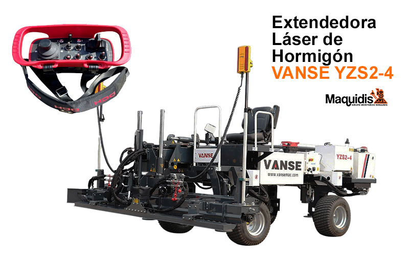webextendedora yzs2 4 - Maquidis - Grupo Morteros Henares extendedora con control remoto yzs2-4